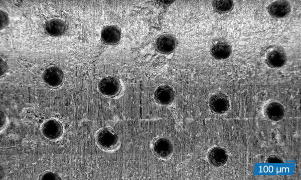 激光精密鉆孔 ? 速度極快，磨損最小(圖7)